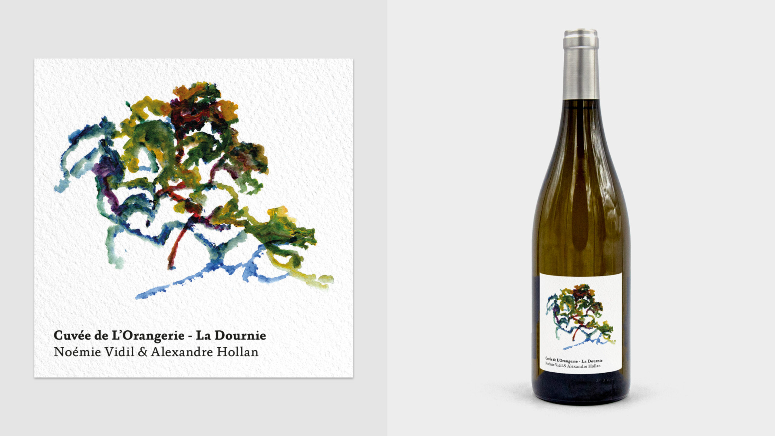 Château La Dournie — cuvées de L’Orangerie, millésime Alexandre Hollan (blanc)