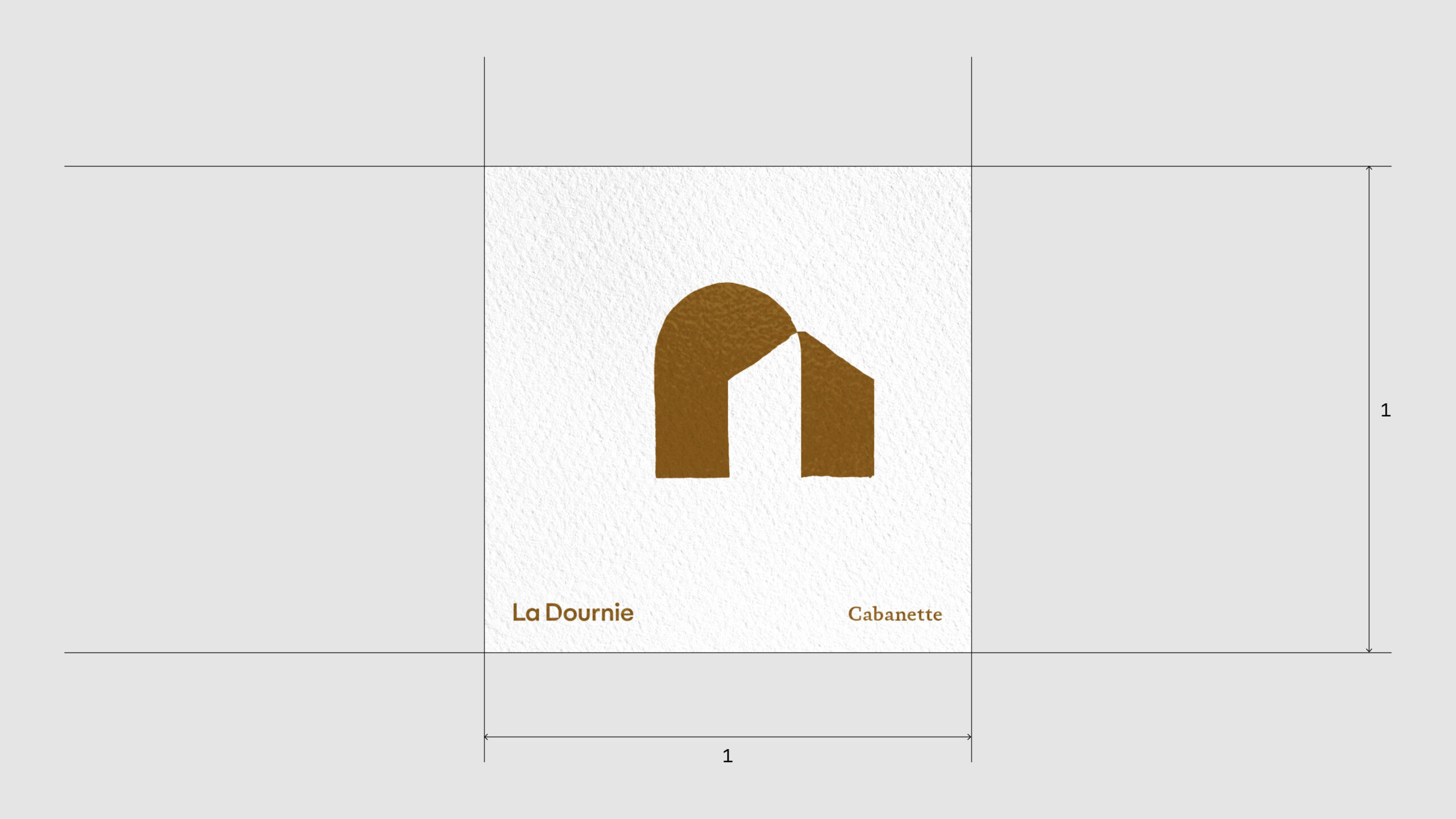 Château La Dournie — format de l’étiquette