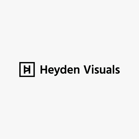 Logotype Heyden Visuals