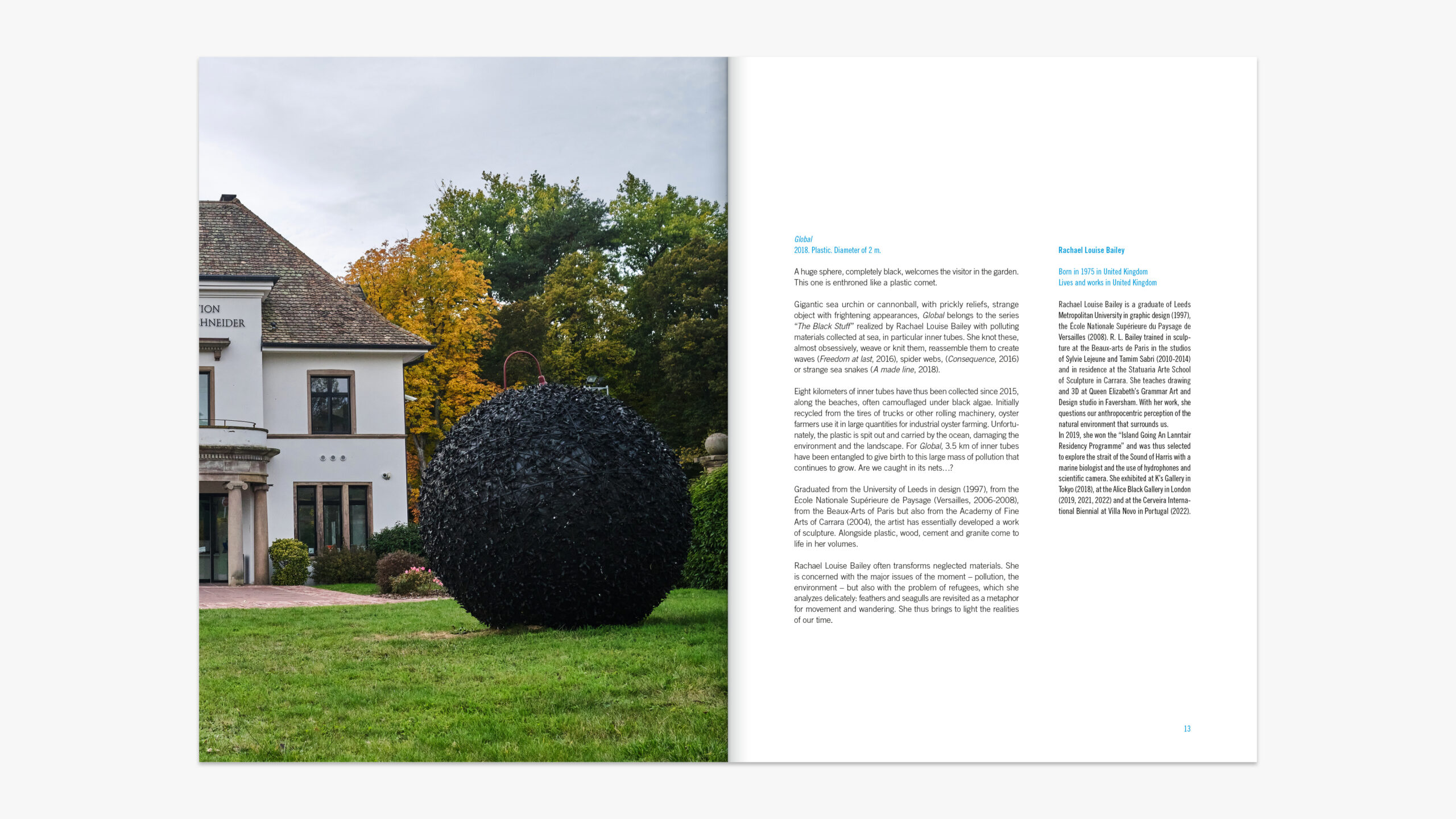 Catalogue des expositions Talents contemporains à la Fondation François Schneider