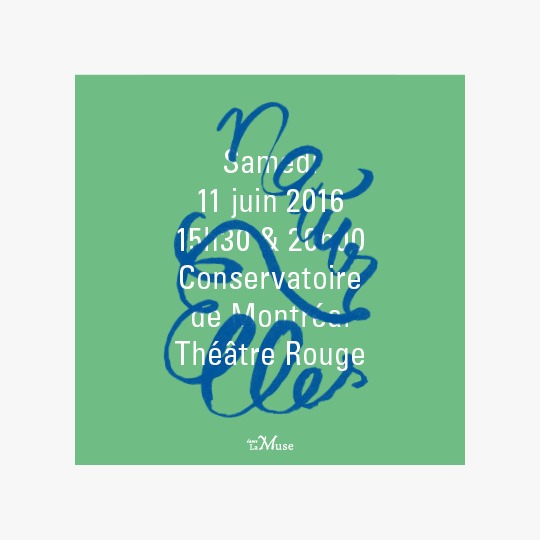 Programme du spectacle de Danse laMuse