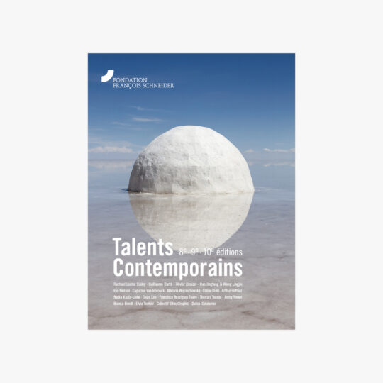 Catalogue des expositions Talents contemporains à la Fondation François Schneider