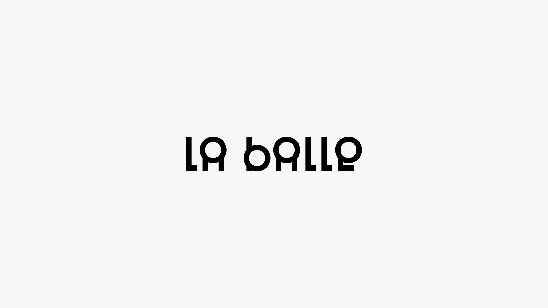 Logotype de La balle