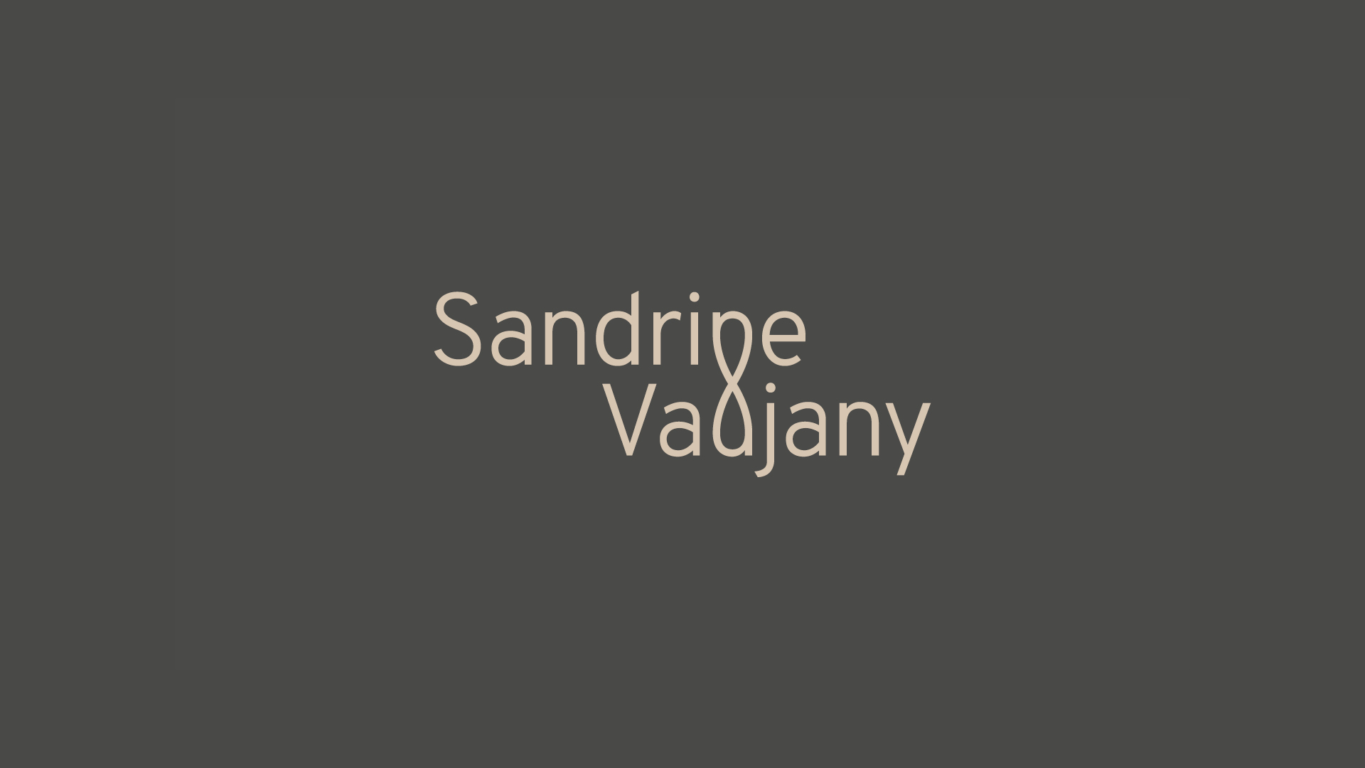 Logotype de Sandrine Vaujany