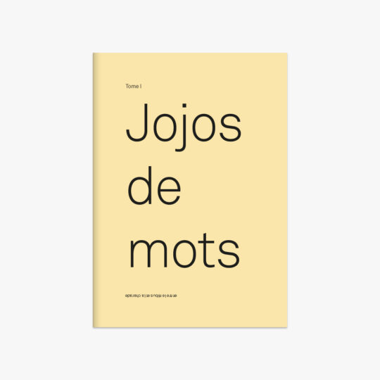 jojos de mots — première de couverture